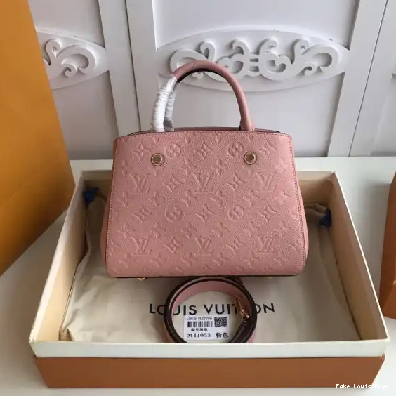 Repladies offers premium fake Louis bags at unbeatable prices. Our products are cheap because we focus on direct sales LOUIS VUITTON MONTAIGNE BB 0427
